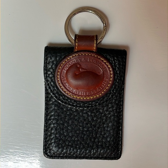 Vintage Dooney & Bourke Card Holder Key Fob - Picture 1 of 15